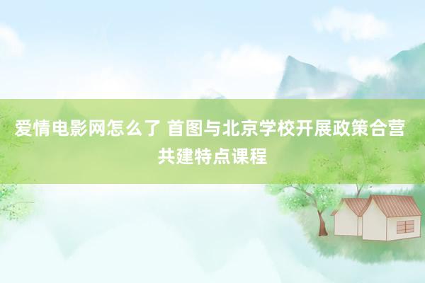 爱情电影网怎么了 首图与北京学校开展政策合营 共建特点课程